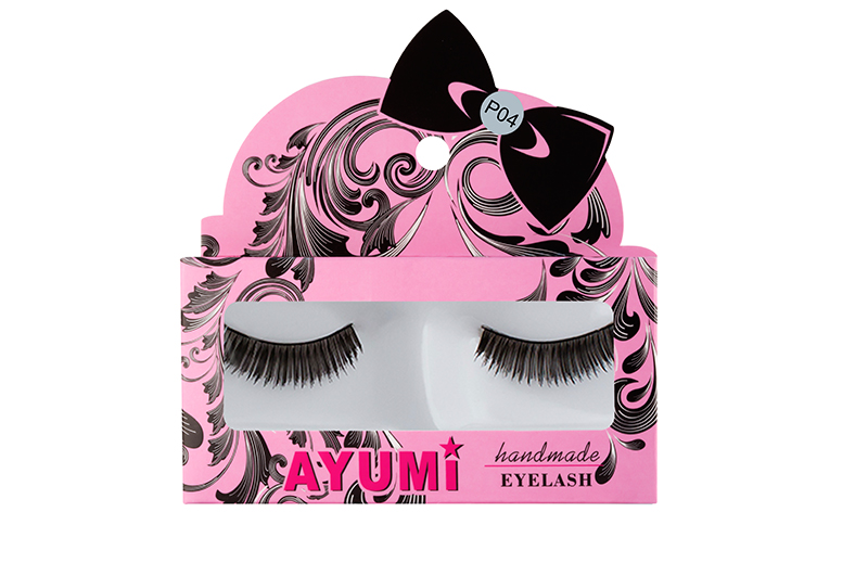 Handmade P04 ขนตาปลอมคุณภาพดี ขนตาหนาพิเศษ ขนตาแฟนซี  Ayumi Eyelash