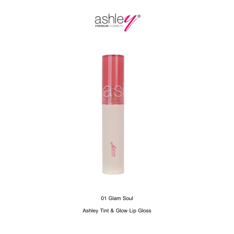 Ashley Tint & Glow Lip Gloss ลิปทินท์ปากฉํ๋า