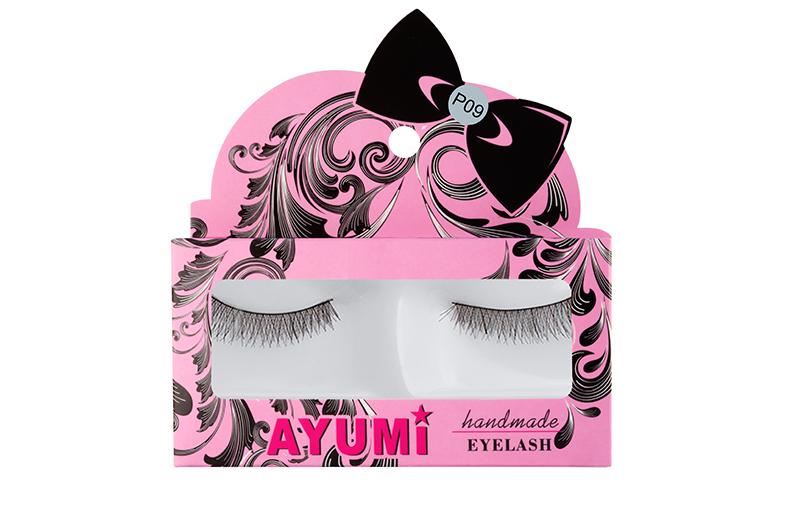 Handmade P09 ขนตาปลอมคุณภาพดี ขนตาหนาพิเศษ ขนตาแฟนซี  Ayumi Eyelash