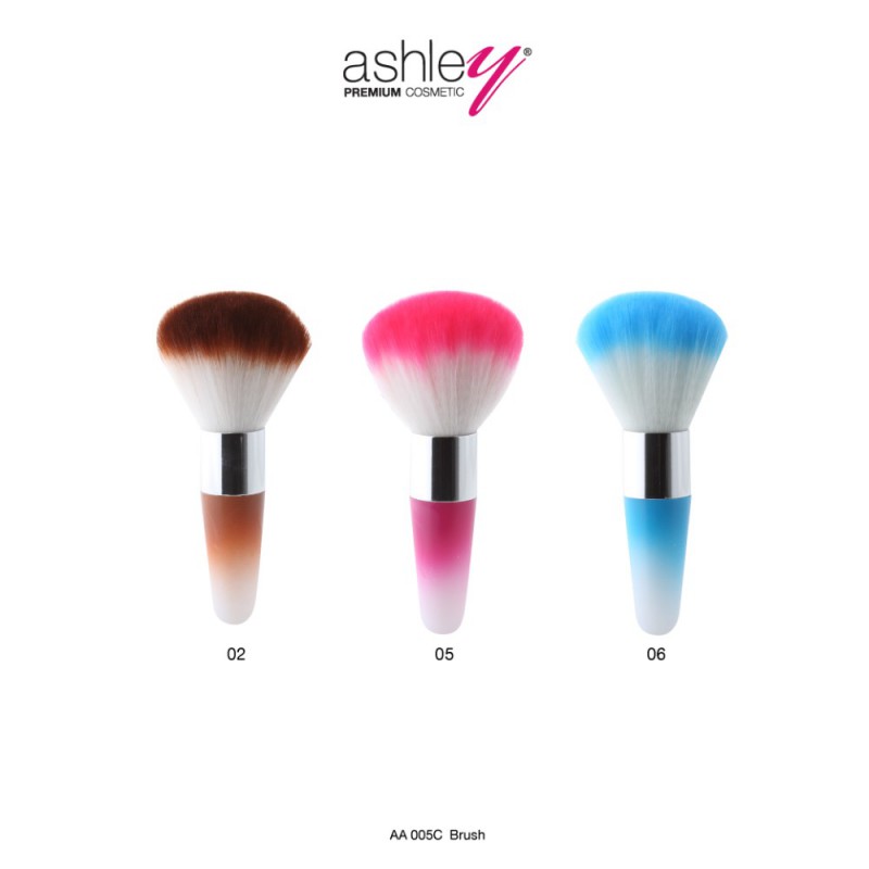 Ashley Brush Transparent Short Handle