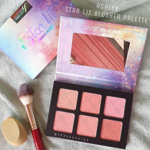 A-341 ASHLEY STAR LIT BLUSHER PALETTE